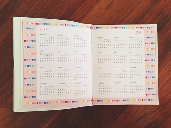 Kikki.K Diary Planner 2013