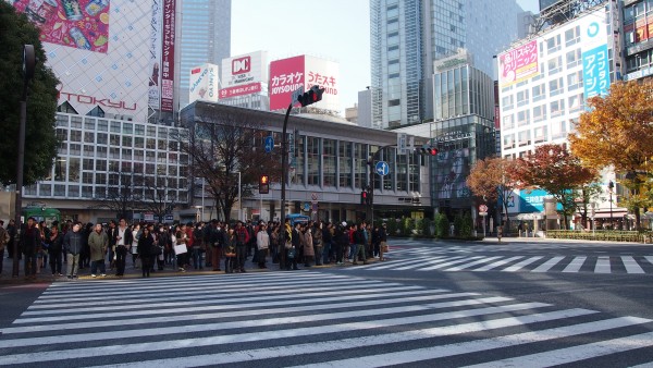 Shibuya crossing, Tokyo, Japan