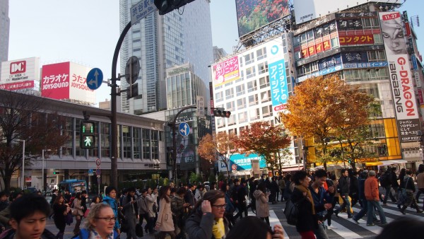 Shibuya crossing, Tokyo, Japan