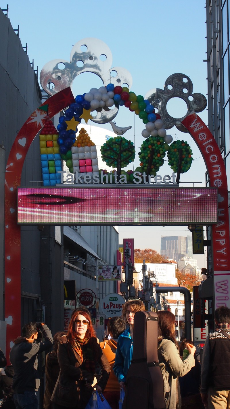 Takeshita Dori in Harajuku,Tokyo, Japan