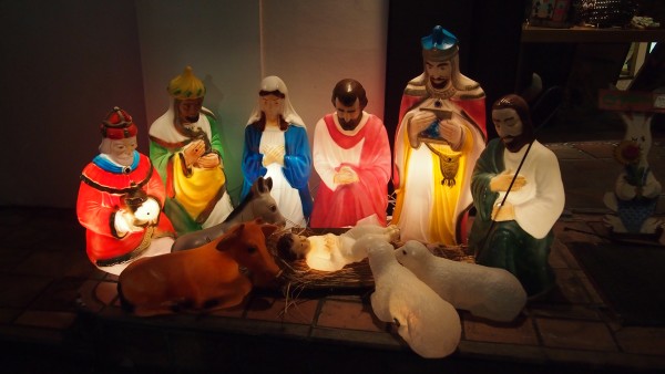 Nativity scene at Omotesando, Tokyo, Japan