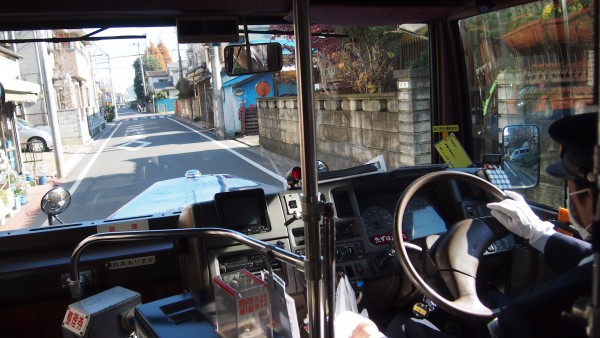 Koedo Loop Bus at Kawagoe, Saitama, Japan
