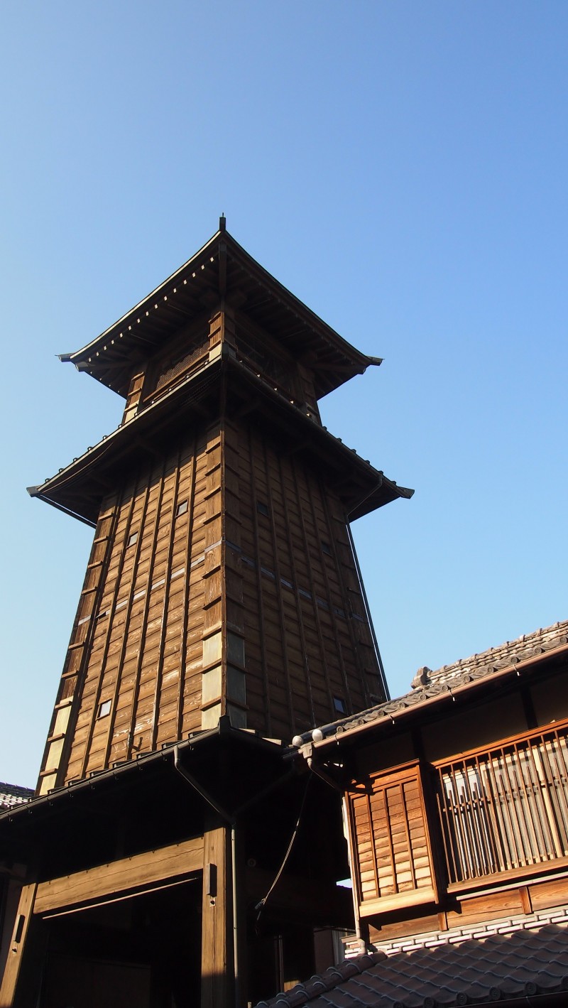 Kurazukuri no Machinami (Warehouse district) at Kawagoe, Saitama, Japan