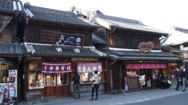 Kurazukuri no Machinami (Warehouse district) at Kawagoe, Saitama, Japan