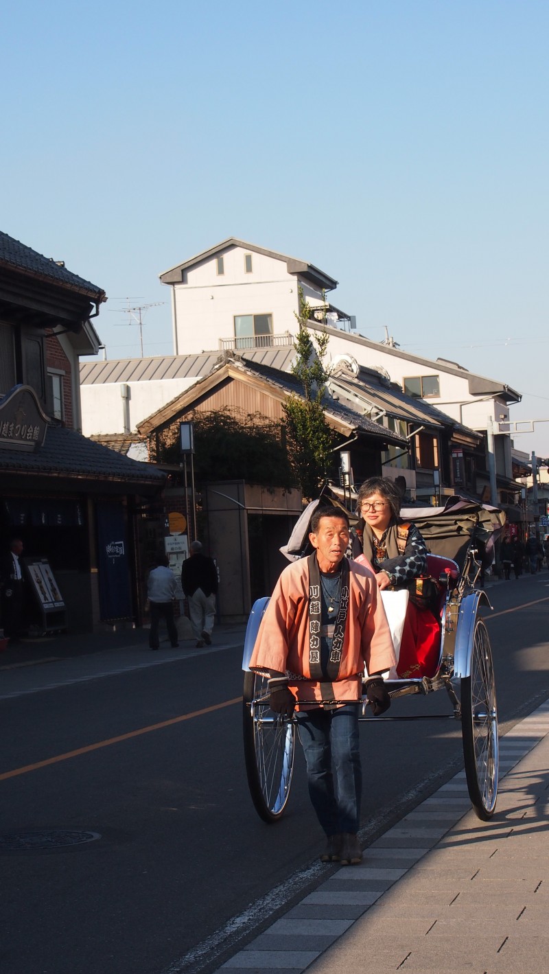 Kurazukuri no Machinami (Warehouse district) at Kawagoe, Saitama, Japan