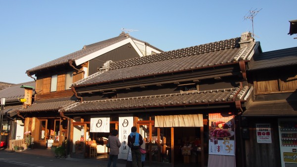 Kurazukuri no Machinami (Warehouse district) at Kawagoe, Saitama, Japan