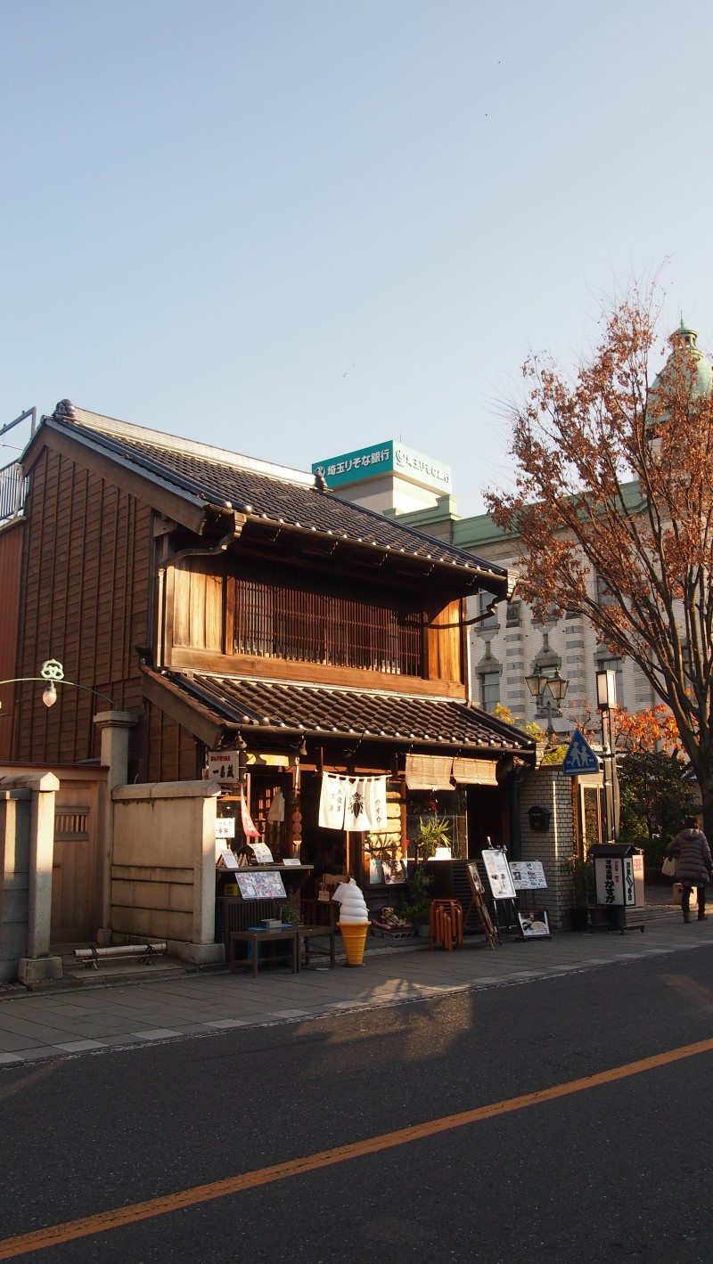 Kurazukuri no Machinami (Warehouse district) at Kawagoe, Saitama, Japan