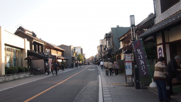 Kurazukuri no Machinami (Warehouse district) at Kawagoe, Saitama, Japan