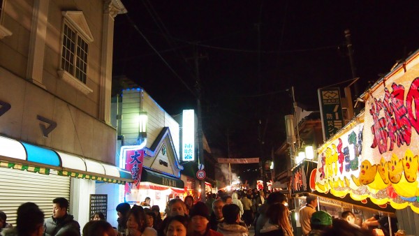 Chichibu Float Festival food market