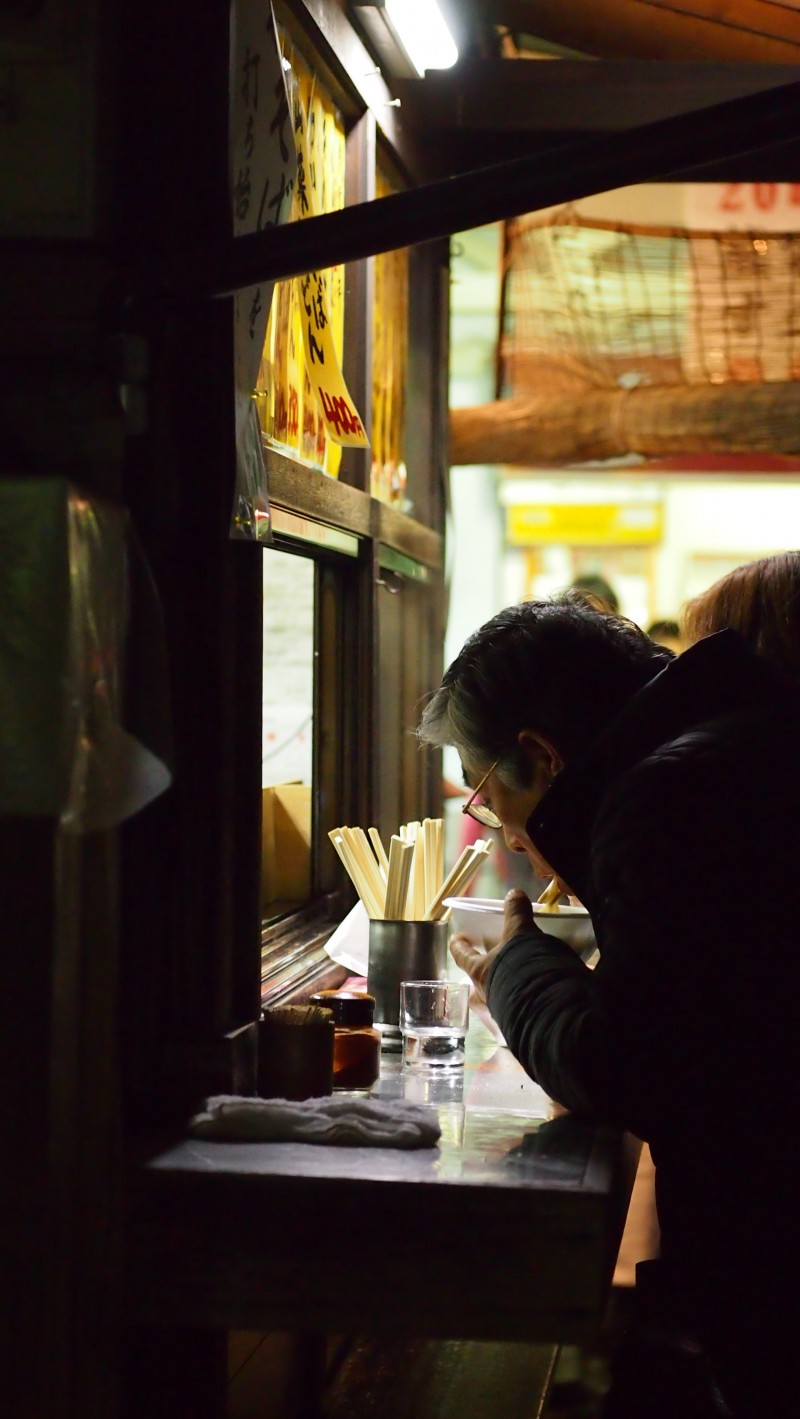 Chichibu Float Festival food market