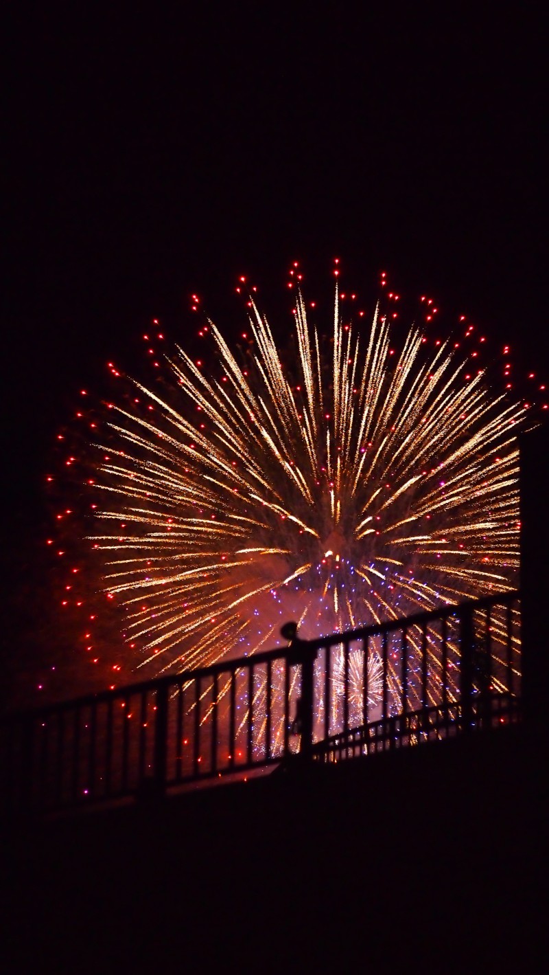 Chichibu Float Festival fireworks