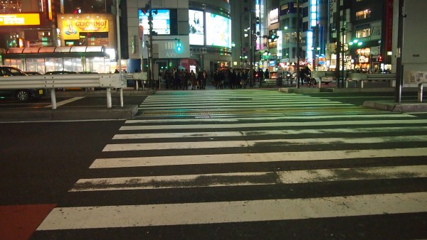 Night time at Roppongi, Tokyo, Japan