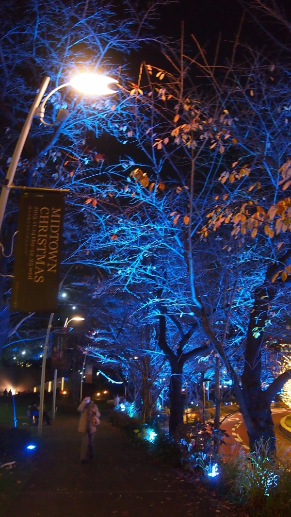 Tokyo Midtown Christmas Winter Illumination at Roppongi, Tokyo, Japan