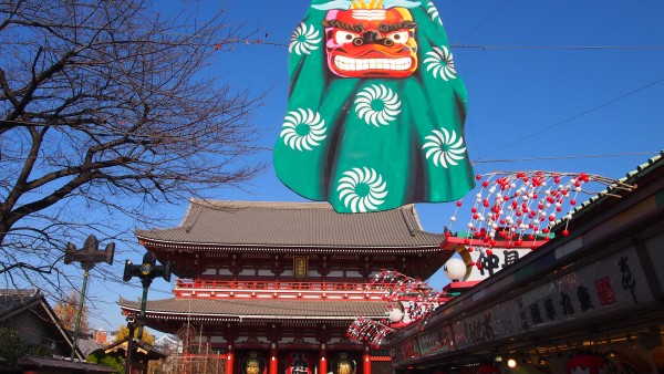 Nakamise at Sensoji Temple, Asakusa, Tokyo, Japan