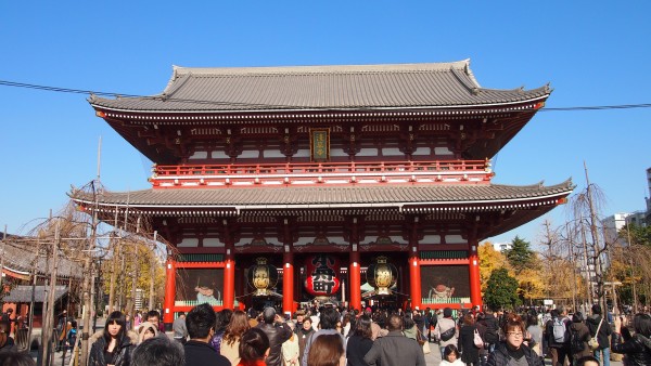 Nakamise at Sensoji Temple, Asakusa, Tokyo, Japan