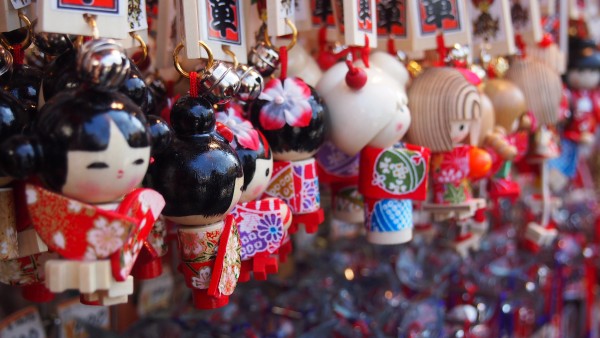 Nakamise at Sensoji Temple, Asakusa, Tokyo, Japan