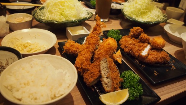 Tonkatsu Saboten (とんかつ 新宿 さぼてん), Queen's Tower, Minato Mirai at Yokohama, Japan