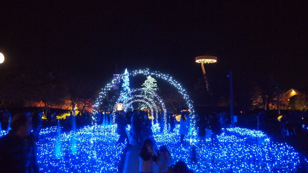 Nabana no Sato winter illumination, Nagashima near Nagoya, Japan