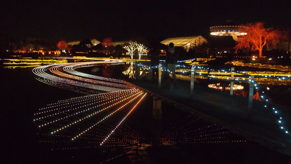 Nabana no Sato winter illumination, Nagashima near Nagoya, Japan