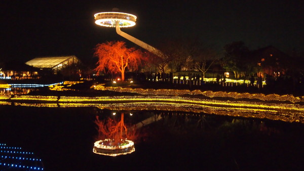 Nabana no Sato winter illumination, Nagashima near Nagoya, Japan