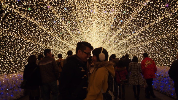 Nabana no Sato winter illumination, Nagashima near Nagoya, Japan