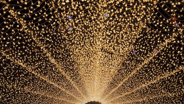 Nabana no Sato winter illumination, Nagashima near Nagoya, Japan