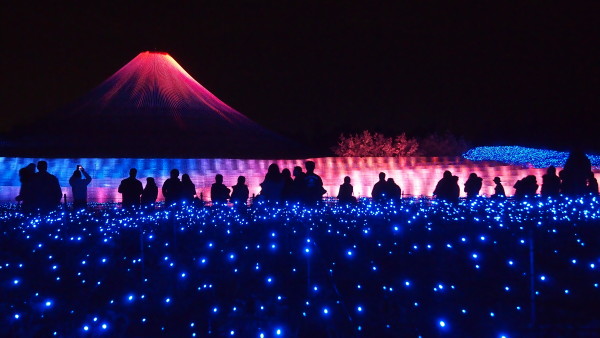 Nabana no Sato winter illumination, Nagashima near Nagoya, Japan