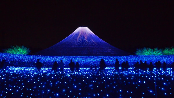 Nabana no Sato winter illumination, Nagashima near Nagoya, Japan