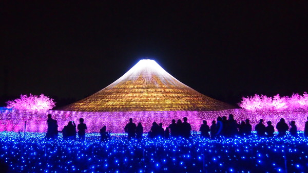 Nabana no Sato winter illumination, Nagashima near Nagoya, Japan