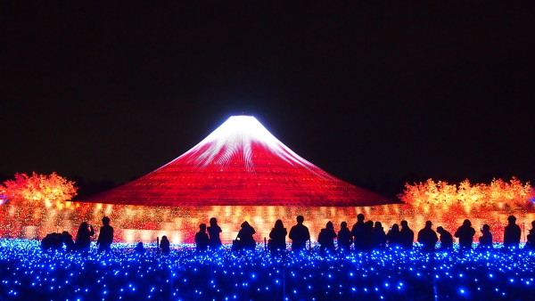 Nabana no Sato winter illumination, Nagashima near Nagoya, Japan