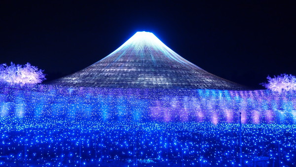 Nabana no Sato winter illumination, Nagashima near Nagoya, Japan