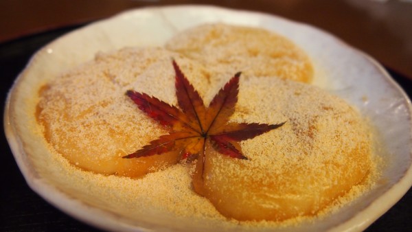 Arashiyama traditional Japanese dessert, Kyoto, Japan