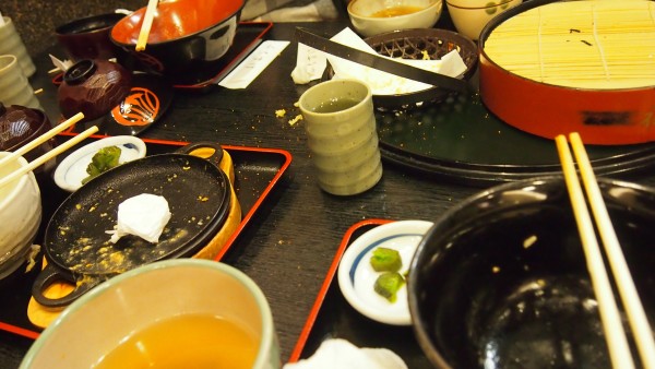 Lunch at Tenjimbashisuji, Osaka, Japan