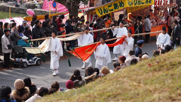 Kasuga Wakamiya On-Matsuri festival , Nara, Japan