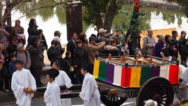 Kasuga Wakamiya On-Matsuri festival , Nara, Japan