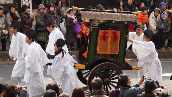 Kasuga Wakamiya On-Matsuri festival , Nara, Japan