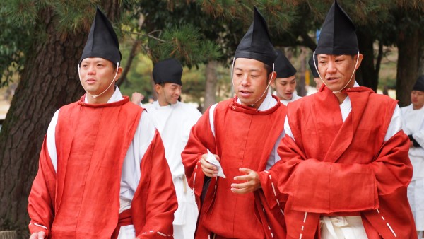 Kasuga Wakamiya On-Matsuri festival , Nara, Japan