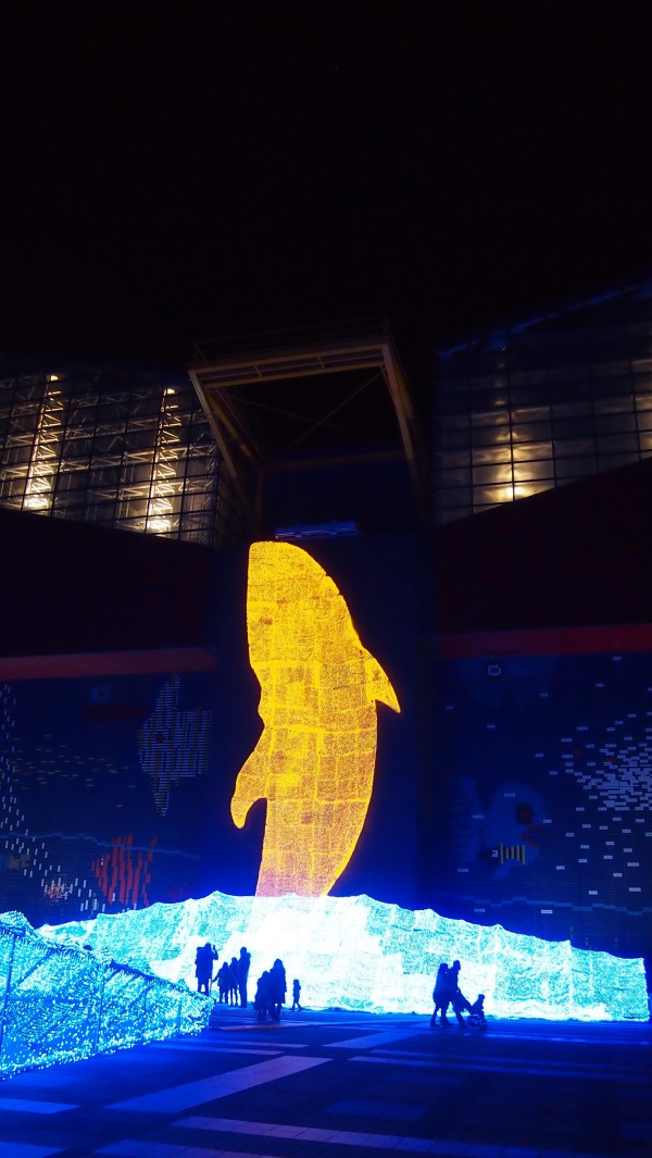 Osaka Kaiyukan Aquarium at Tempozan Harbor Village, Osaka, Japan