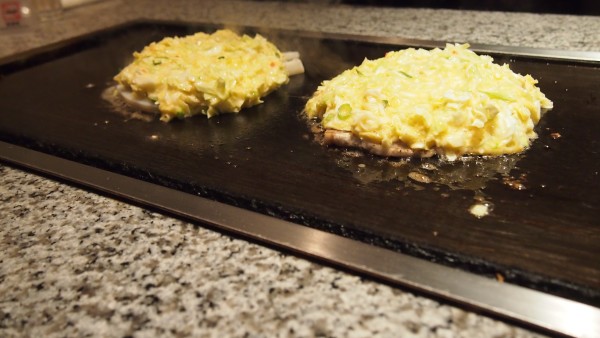 Mizuno okonomiyaki, Dotombori in Namba, Osaka, Japan