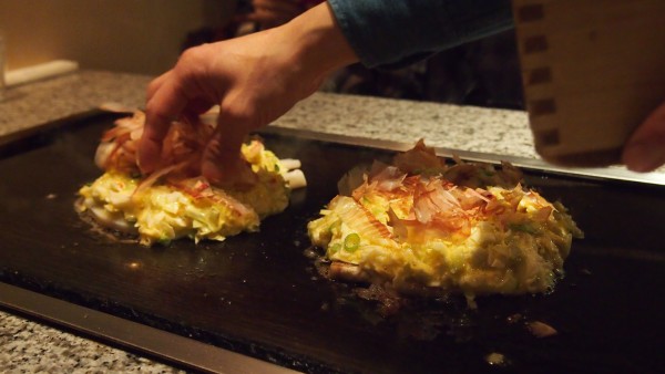 Mizuno okonomiyaki, Dotombori in Namba, Osaka, Japan