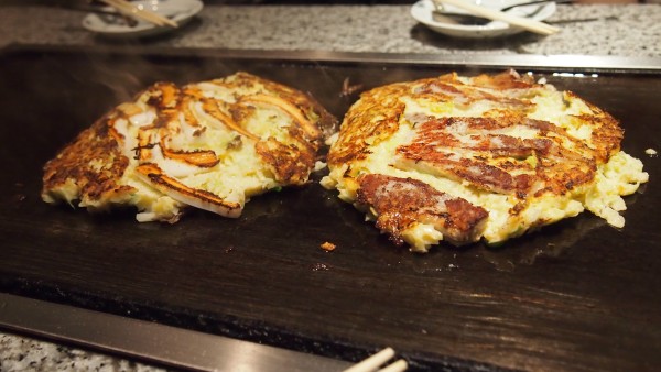 Mizuno okonomiyaki, Dotombori in Namba, Osaka, Japan