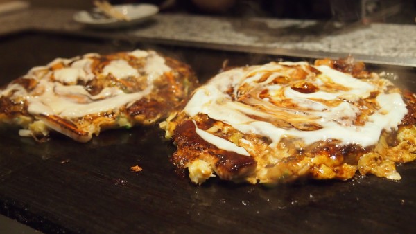 Mizuno okonomiyaki, Dotombori in Namba, Osaka, Japan