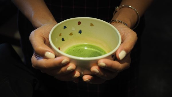 Green tea restaurant Itoh Kyuemon at Uji in Kyoto, Japan