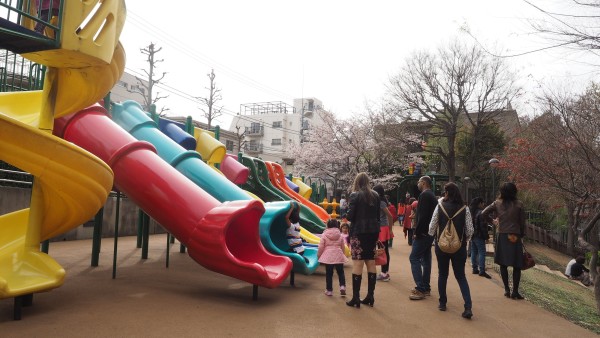 Roppongi Hills Sakurazaka in Roppongi, Tokyo, Japan