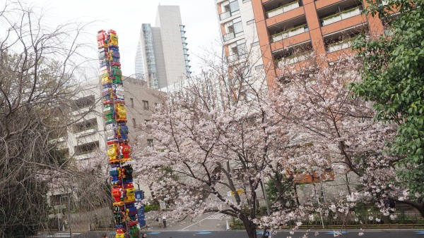 Roppongi Hills Sakurazaka in Roppongi, Tokyo, Japan