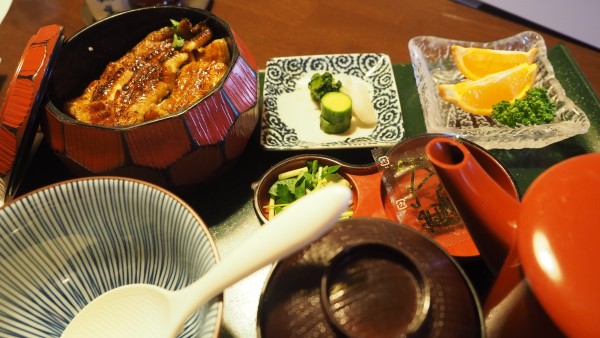 Ichinoya unagi restaurant in Kawagoe, Saitama near Tokyo, Japan